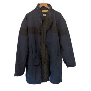 Gold Standard Fire Retardant jacket size XL blue black fireman